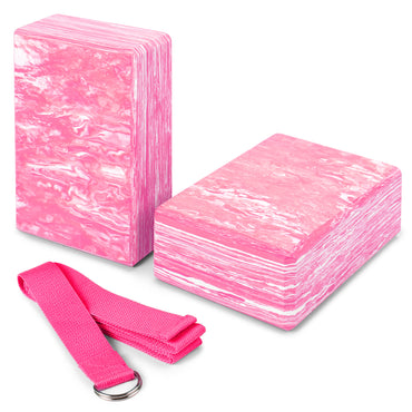 Yoga Blocks with Yoga Strap