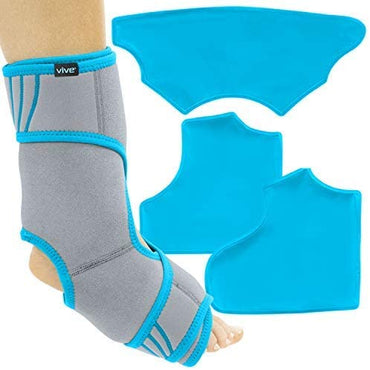 Ankle Ice Pack Wrap 