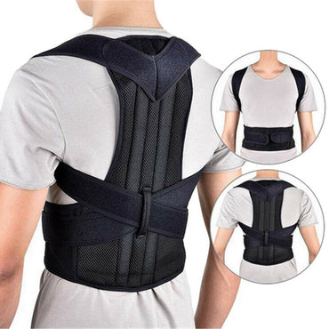 Women & Men, Adjustable Shoulder Back Brace 