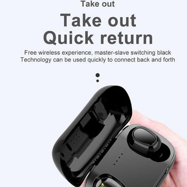  Wireless Earphones Stereo 