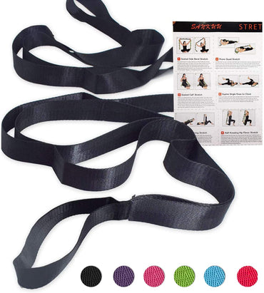  Yoga Stretch Strap for Physical Therapy 
