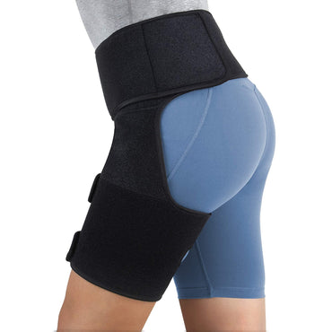 Hip Thigh Support Brace Groin Compression Wrap