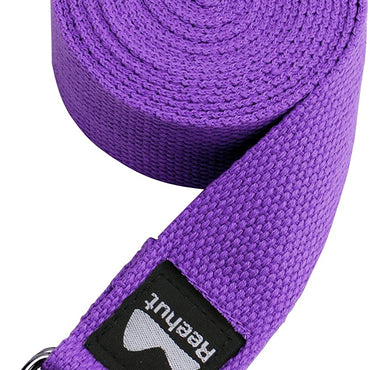 Yoga Strap Adjustable D-Ring Buckle 