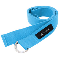 Metal D-Ring Yoga Strap