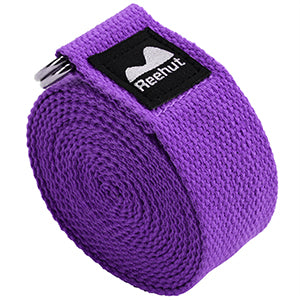 Yoga Strap Adjustable D-Ring Buckle 